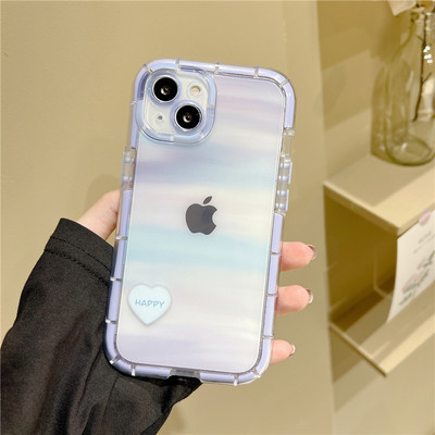 Art Abstract Φωτεινή θήκη τηλεφώνου Graffiti Watercolor για iPhone 14 13 12 11 Pro Max X XR XS Max έγχρωμο κάλυμμα σιλικόνης αντικραδασμικό