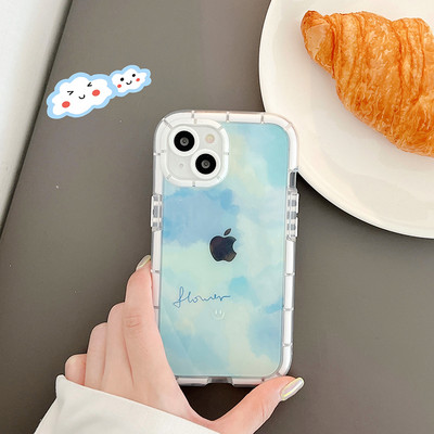 Art Abstract Φωτεινή θήκη τηλεφώνου Graffiti Watercolor για iPhone 14 13 12 11 Pro Max X XR XS Max έγχρωμο κάλυμμα σιλικόνης αντικραδασμικό