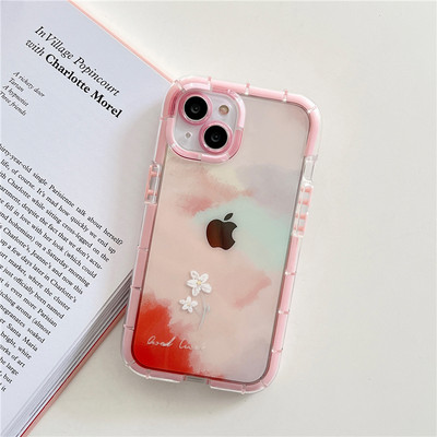 Art Abstract Φωτεινή θήκη τηλεφώνου Graffiti Watercolor για iPhone 14 13 12 11 Pro Max X XR XS Max έγχρωμο κάλυμμα σιλικόνης αντικραδασμικό