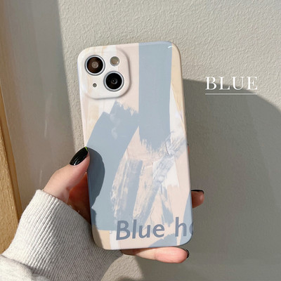 Abstract Geometry illustration Phone Case for iPhone 14 13 12 11 Pro Max XR XS Max X 7 8 Plus Mini Graffiti Soft Silicone Cover