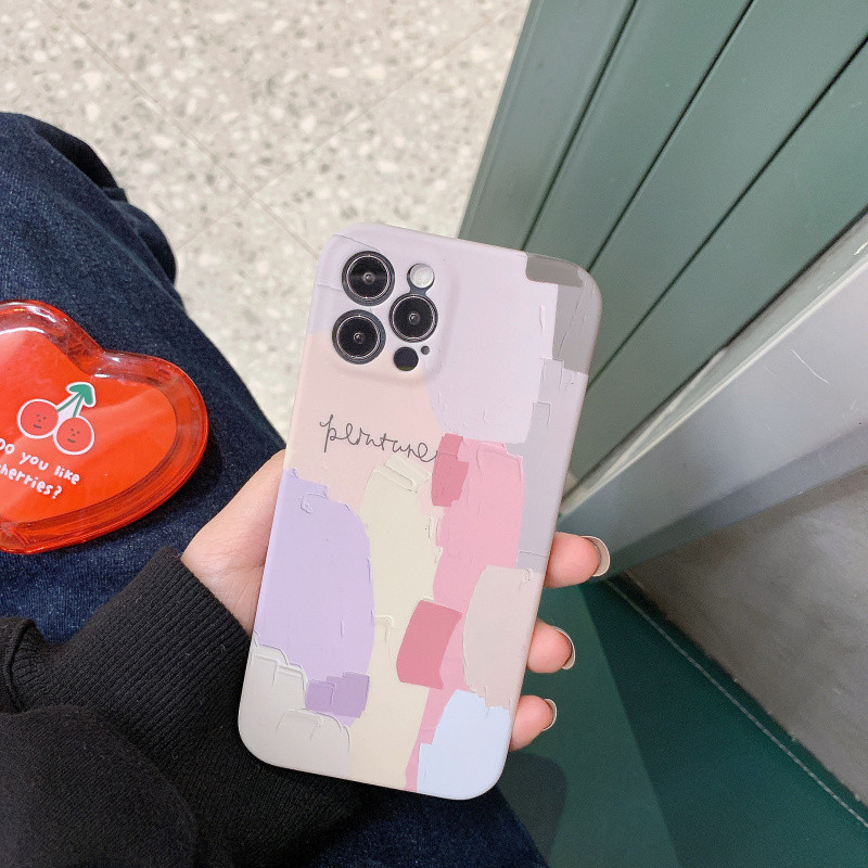 Abstraktse geomeetria illustratsioon telefoniümbris iPhone 14 13 12 11 Pro Max XR XS Max X 7 8 Plus Mini Graffiti pehme silikoonkate jaoks