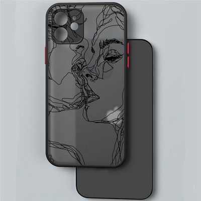 Planes World Map Travel Line Face Case για iPhone 14 13 12 11 Pro Max Mini XR XS X 7 8 Plus SE 2020 Αντικραδασμικό κάλυμμα μαλακού προφυλακτήρα