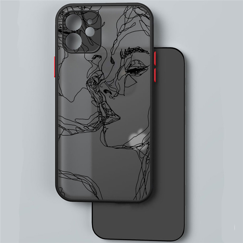 Planes World Map Travel Line näoümbris iPhone 14 13 12 11 Pro Max Mini XR XS X 7 8 Plus SE 2020 põrutuskindel pehme kaitseraua kate