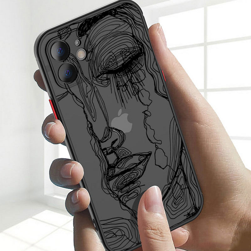 Planes World Map Travel Line näoümbris iPhone 14 13 12 11 Pro Max Mini XR XS X 7 8 Plus SE 2020 põrutuskindel pehme kaitseraua kate