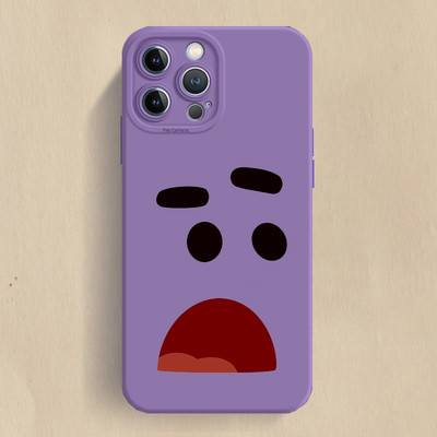 Cartoon Wacky Expressionsi telefoniümbris iPhone 14 Pro Max 13 Mini 12 11 XR XS X 7 8 Plus SE 2020 põrutuskindel pehme silikoonkate jaoks