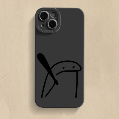 Cartoon Wacky Expressionsi telefoniümbris iPhone 14 Pro Max 13 Mini 12 11 XR XS X 7 8 Plus SE 2020 põrutuskindel pehme silikoonkate jaoks