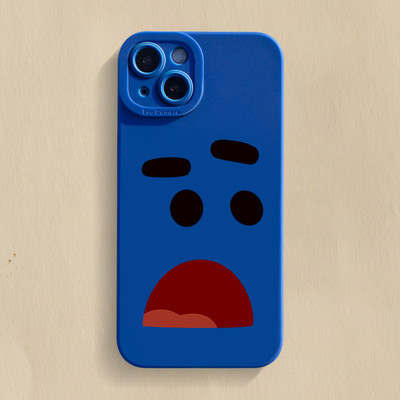 Cartoon Wacky Expressionsi telefoniümbris iPhone 14 Pro Max 13 Mini 12 11 XR XS X 7 8 Plus SE 2020 põrutuskindel pehme silikoonkate jaoks