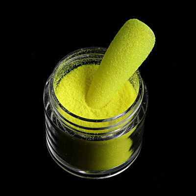 Fluorestseeruv küünekunsti suhkrupulber pimestav küünekunsti pigment, sädelev värviline vikerkaaretolm meisterdamiseks maniküüri kaunistamiseks
