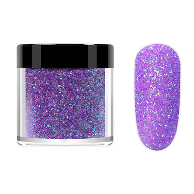 Fluorestseeruv küünekunsti suhkrupulber pimestav küünekunsti pigment, sädelev värviline vikerkaaretolm meisterdamiseks maniküüri kaunistamiseks