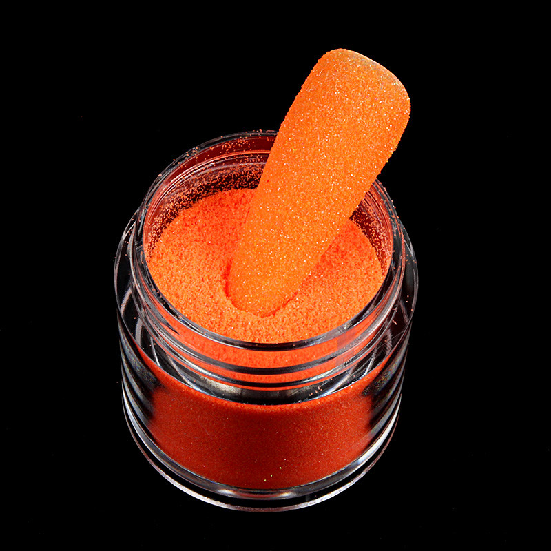 Fluorestseeruv küünekunsti suhkrupulber pimestav küünekunsti pigment, sädelev värviline vikerkaaretolm meisterdamiseks maniküüri kaunistamiseks