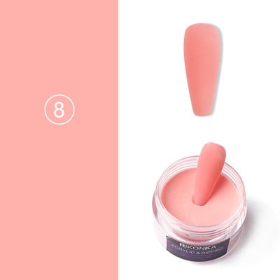 15 g/butelis Dangaus mėlynumo nagų akrilo pudra 3D Kalnų krištolas raižyti žiedadulkės profesionaliems nagų dailės patarimams Dekoro dizaino reikmenys