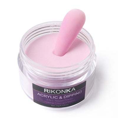 15 g/butelis Dangaus mėlynumo nagų akrilo pudra 3D Kalnų krištolas raižyti žiedadulkės profesionaliems nagų dailės patarimams Dekoro dizaino reikmenys