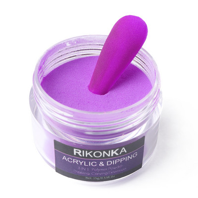 15 g/butelis Dangaus mėlynumo nagų akrilo pudra 3D Kalnų krištolas raižyti žiedadulkės profesionaliems nagų dailės patarimams Dekoro dizaino reikmenys