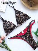 Jauns Sexy Leopard Brazīlijas bikini peldkostīms sieviešu peldkostīmi sieviešu divdaļīgs bikini komplekts peldkostīms peldkostīms V1149