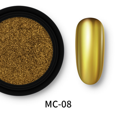1Box Nail Mirror Glitter Pulveris Metālisks Krāsains Putekļu Metāla efekts Nagu Glitter Zelta Nail Art UV Gēla Polija Hrom Pārslas Putekļi