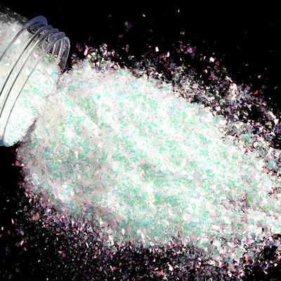1 Box AB Fine Irregular Fragments Nail Glitter Sequins Sparkly Iridescent Flakes Powder Dust Nail Art Decorations Accessoares