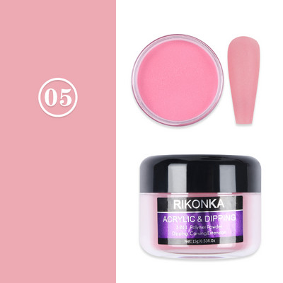 1 üveg Macaron Nail Art akril púder irizáló 3D manikűr dekorációk készítéséhez strasszos körömdíszítési kellékek