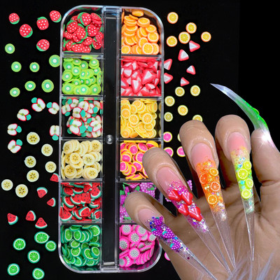 12 Grids Love Nail Art Csillogó flitter dekorációs készlet Butterfly Star Round Flake Manikűr kellékek Kiegészítők UV gél körmökhöz