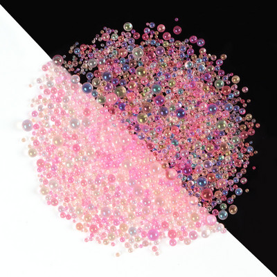 10 ml Mišinys Spalvingi Aurora Crystal Stikliniai Karoliukai Nagų Dailė Kalnų krištolas Pakabukai „Pasidaryk pats“ manikiūro papuošalų aksesuarai Blizgučiai