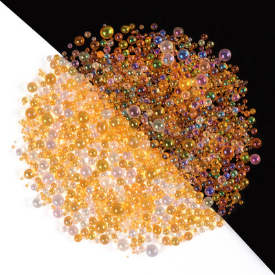 10 ml Mišinys Spalvingi Aurora Crystal Stikliniai Karoliukai Nagų Dailė Kalnų krištolas Pakabukai „Pasidaryk pats“ manikiūro papuošalų aksesuarai Blizgučiai