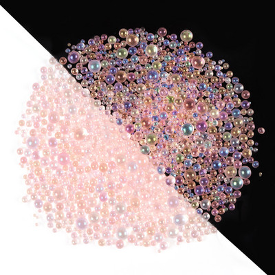 10 ml Mišinys Spalvingi Aurora Crystal Stikliniai Karoliukai Nagų Dailė Kalnų krištolas Pakabukai „Pasidaryk pats“ manikiūro papuošalų aksesuarai Blizgučiai