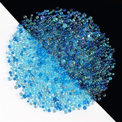 10 ml Mišinys Spalvingi Aurora Crystal Stikliniai Karoliukai Nagų Dailė Kalnų krištolas Pakabukai „Pasidaryk pats“ manikiūro papuošalų aksesuarai Blizgučiai