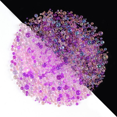 10 ml Mišinys Spalvingi Aurora Crystal Stikliniai Karoliukai Nagų Dailė Kalnų krištolas Pakabukai „Pasidaryk pats“ manikiūro papuošalų aksesuarai Blizgučiai