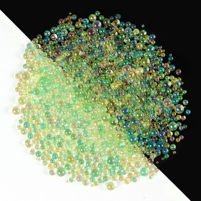 10 ml Mišinys Spalvingi Aurora Crystal Stikliniai Karoliukai Nagų Dailė Kalnų krištolas Pakabukai „Pasidaryk pats“ manikiūro papuošalų aksesuarai Blizgučiai