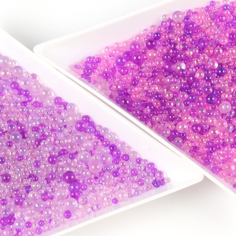 10 ml Mišinys Spalvingi Aurora Crystal Stikliniai Karoliukai Nagų Dailė Kalnų krištolas Pakabukai „Pasidaryk pats“ manikiūro papuošalų aksesuarai Blizgučiai