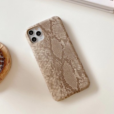 Калъф с твърд дизайн от змийска кожа за iphone 14 калъфи за телефони за iphone 11 Pro XS Max X 12 13Pro капак питон люспи матово покритие лукс