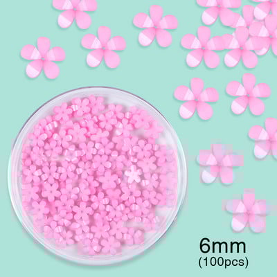 30 vnt AB skaidraus mažyčio apvalkalo plokščio dugno Kalnų krištolinio nagų dailės žavesio priedai 3D dervos akmens dalys, skirtos nagų dekoravimui „pasidaryk pats“