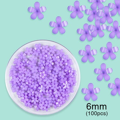 30 vnt AB skaidraus mažyčio apvalkalo plokščio dugno Kalnų krištolinio nagų dailės žavesio priedai 3D dervos akmens dalys, skirtos nagų dekoravimui „pasidaryk pats“