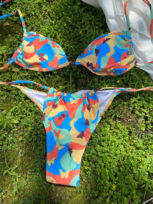Zrtak szexi bikini magas vágású fürdőruha női középső derekú fürdőruha női fürdőruha rózsaszín fekete biquini bandage bikini szett
