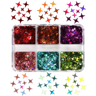 Set de accesorii pentru arta unghiilor cu paiete cu sclipici roz perlat 3D flake fluture floare manichiura farmece piese consumabile pentru unghii cu gel UV