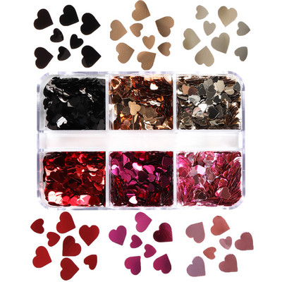 Set de accesorii pentru arta unghiilor cu paiete cu sclipici roz perlat 3D flake fluture floare manichiura farmece piese consumabile pentru unghii cu gel UV