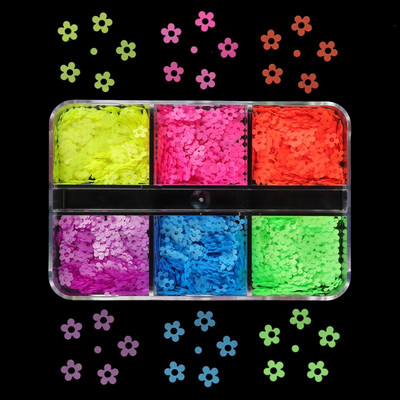 Set de accesorii pentru arta unghiilor cu paiete cu sclipici roz perlat 3D flake fluture floare manichiura farmece piese consumabile pentru unghii cu gel UV