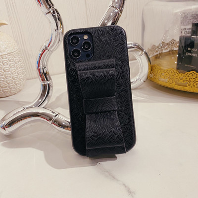 Za iPhone 13 torbica Luksuzni brend Bowknot Wristband Bracket kožna torbica Za iphone 13 11 12Pro 13Pro 11Pro X XR XS držač telefona