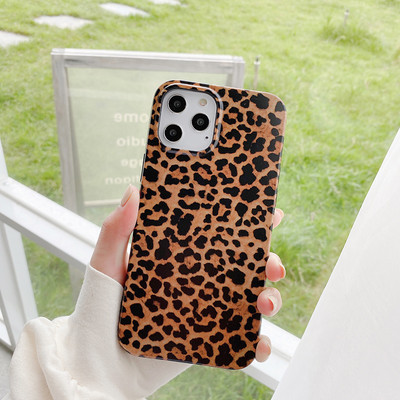 Θήκη για iphone 13 11 12 Pro Max XR X XS Max SE 2020 7 8 Plus Fashion Colorful Leopard Print Conch Shell Μαλακό κάλυμμα σιλικόνης