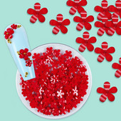 100/200 vnt akrilo spalvos nagų dailės gėlės mišraus dydžio kalnų krištolo karoliukų perlų dekoravimas „pasidaryk pats“ dizaino nagų aksesuarai manikiūro reikmenys