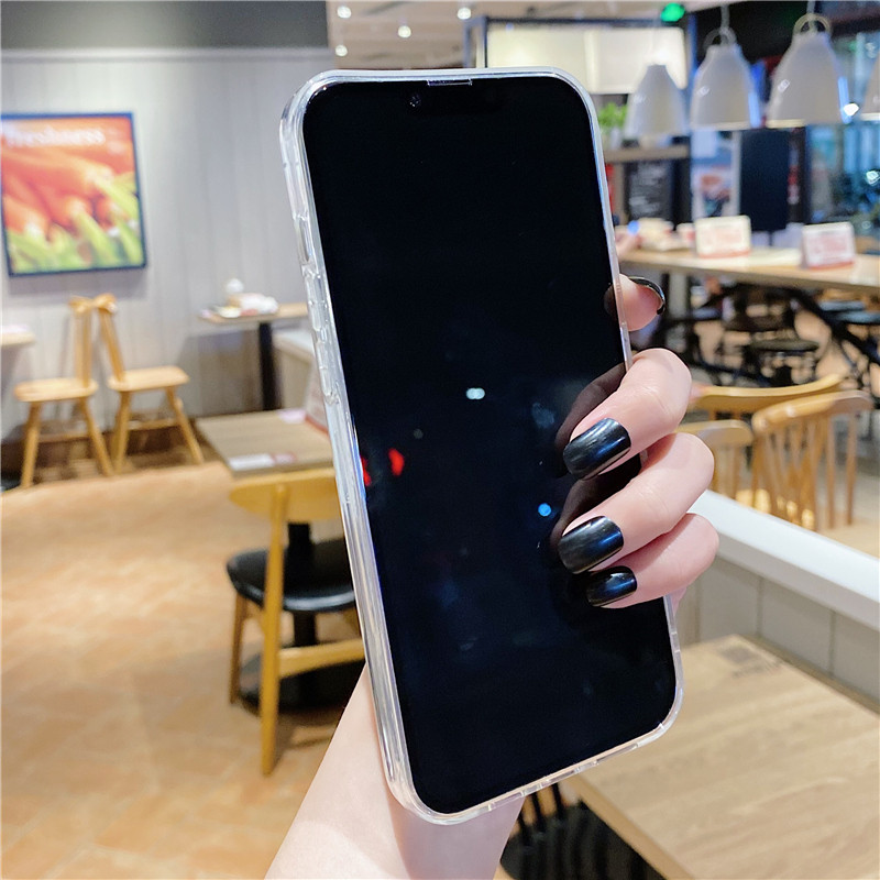 Χαριτωμένη πολύχρωμη θήκη τηλεφώνου Laser Love Heart για iPhone 14 Pro Max 13 12 11 X XS XR 7 8 Plus Glitter Fashion Μαλακό κάλυμμα αντικραδασμικό