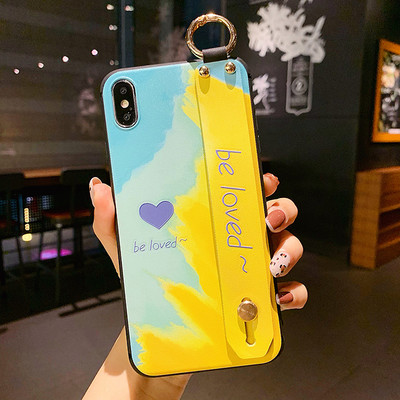 Θήκη τηλεφώνου Rose Wristband για iPhone 13 14 Pro 11 12 Soft TPU Flower Phone Case για iPhone 14 Xs Max 7 8 SE 2 X XR Funda