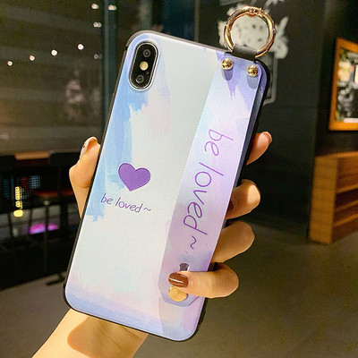 Θήκη τηλεφώνου Rose Wristband για iPhone 13 14 Pro 11 12 Soft TPU Flower Phone Case για iPhone 14 Xs Max 7 8 SE 2 X XR Funda