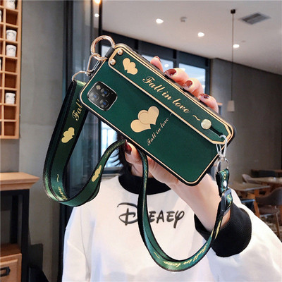 Για iPhone SE 11 12 13 14 Pro Xs Max Cute Panda Cat λουράκι καρπού με κορδόνι λαιμού ιμάντα ώμου για iPhone 6 7 8 Plus X Xr