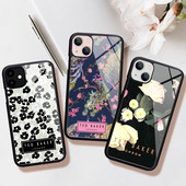 Fashion Retro Flower Ted Design-Bakers Phone Case Rubber for iPhone14 13 12 11 Pro Max XS 8 7 6 6S Plus X SE 2020 XR 12Mini case