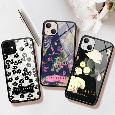 Моден ретро Flower Ted Design-Bakers Phone Case Гумен за iPhone14 13 12 11 Pro Max XS 8 7 6 6S Plus X SE 2020 XR 12Mini case