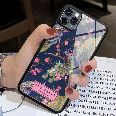 Fashion Retro Flower Ted Design-Bakers Phone Case Rubber for iPhone14 13 12 11 Pro Max XS 8 7 6 6S Plus X SE 2020 XR 12Mini case