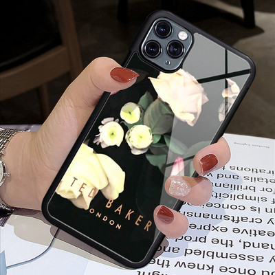 Fashion Retro Flower Ted Design-Bakers Phone Case Rubber for iPhone14 13 12 11 Pro Max XS 8 7 6 6S Plus X SE 2020 XR 12Mini case