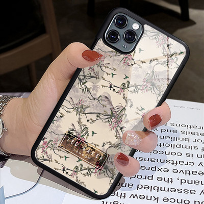 Fashion Retro Flower Ted Design-Bakers Phone Case Rubber for iPhone14 13 12 11 Pro Max XS 8 7 6 6S Plus X SE 2020 XR 12Mini case