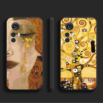 Калъф за телефон Kiss от Gustav Klimt Design Prints за Xiaomi Redmi note 8 pro note9 pro за Redmi Note5 7 Note6Pro