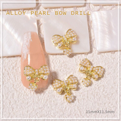 10 vnt Butterfly lydinio dervos nagų dailės papuošalų žavesys 3D drugelis aukso/sidabro cirkonio deimantas „pasidaryk pats“ nagų dailės dekoravimo priedai